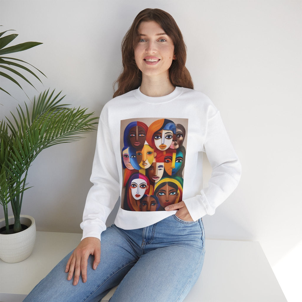 Women's Heavy Blend™ Sweatshirt: Celebrate Diversity with Style Sweatshirt