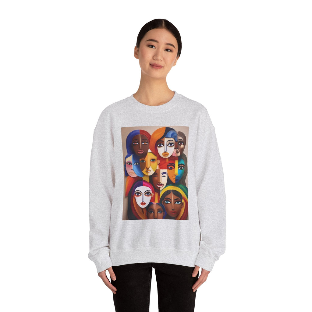 Women's Heavy Blend™ Sweatshirt: Celebrate Diversity with Style Sweatshirt