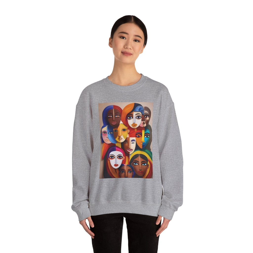 Women's Heavy Blend™ Sweatshirt: Celebrate Diversity with Style Sweatshirt