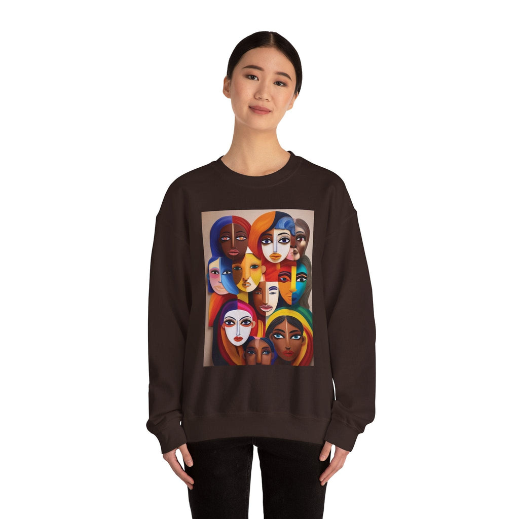 Women's Heavy Blend™ Sweatshirt: Celebrate Diversity with Style Sweatshirt