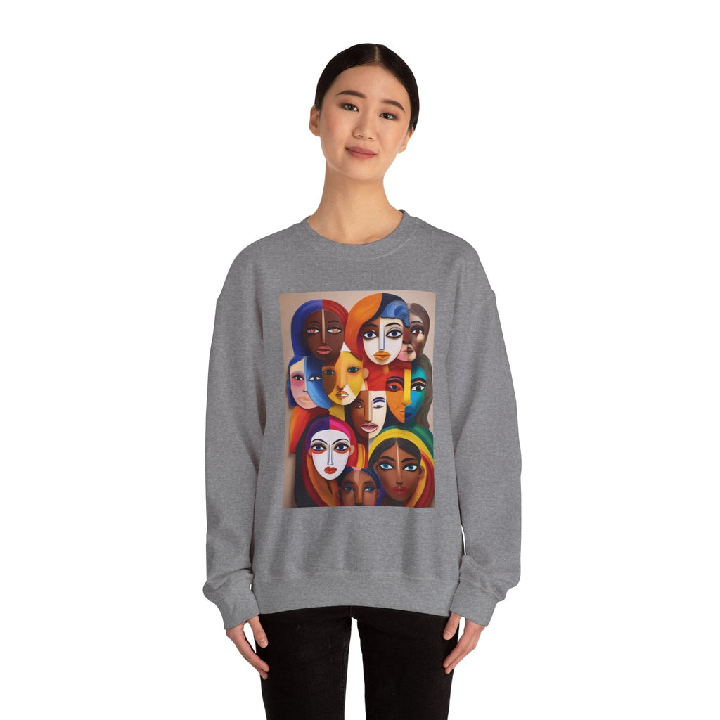 Women's Heavy Blend™ Sweatshirt: Celebrate Diversity with Style Sweatshirt