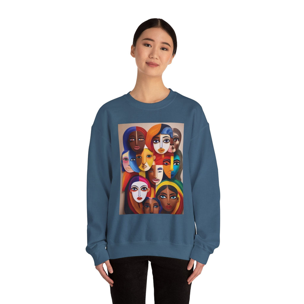 Women's Heavy Blend™ Sweatshirt: Celebrate Diversity with Style Sweatshirt