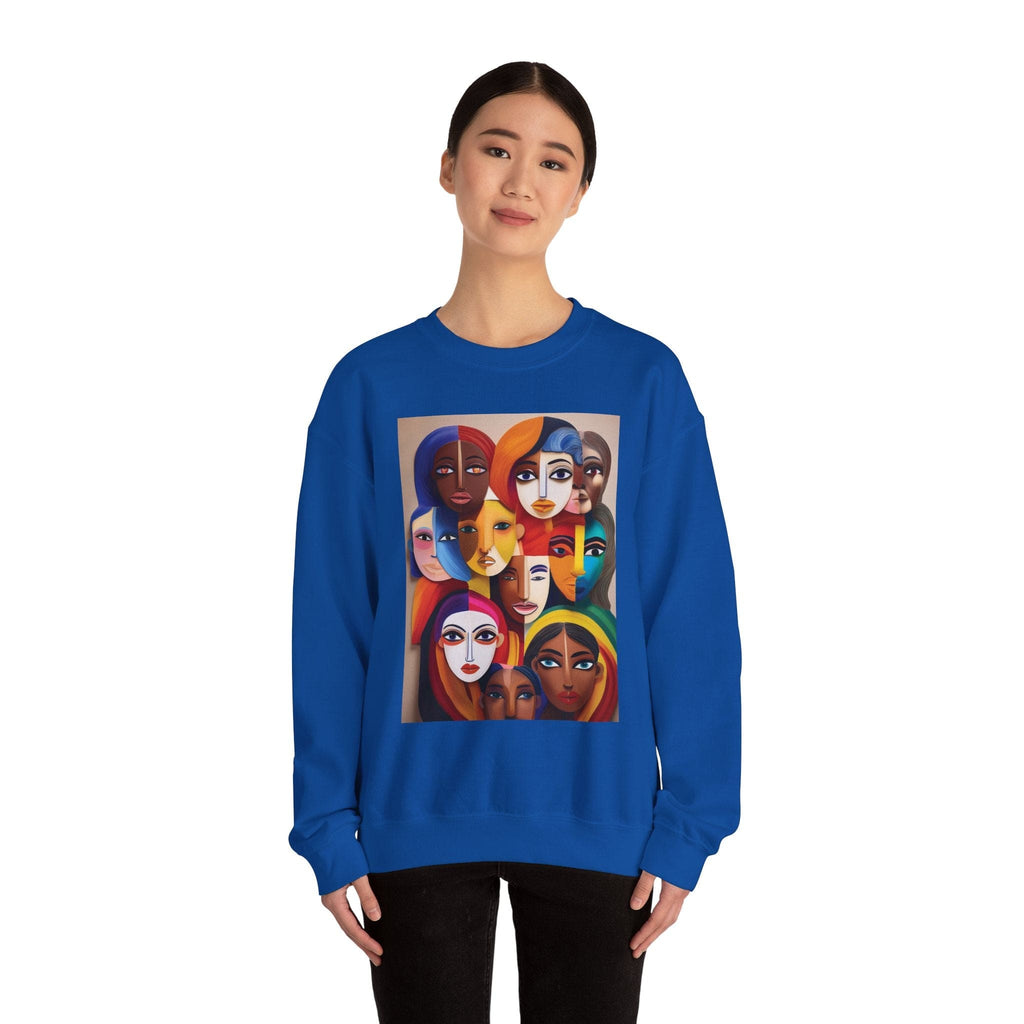 Women's Heavy Blend™ Sweatshirt: Celebrate Diversity with Style Sweatshirt