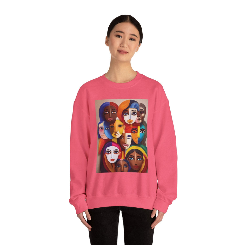 Women's Heavy Blend™ Sweatshirt: Celebrate Diversity with Style Sweatshirt