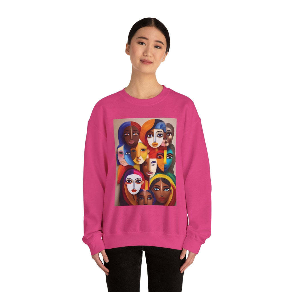 Women's Heavy Blend™ Sweatshirt: Celebrate Diversity with Style Sweatshirt