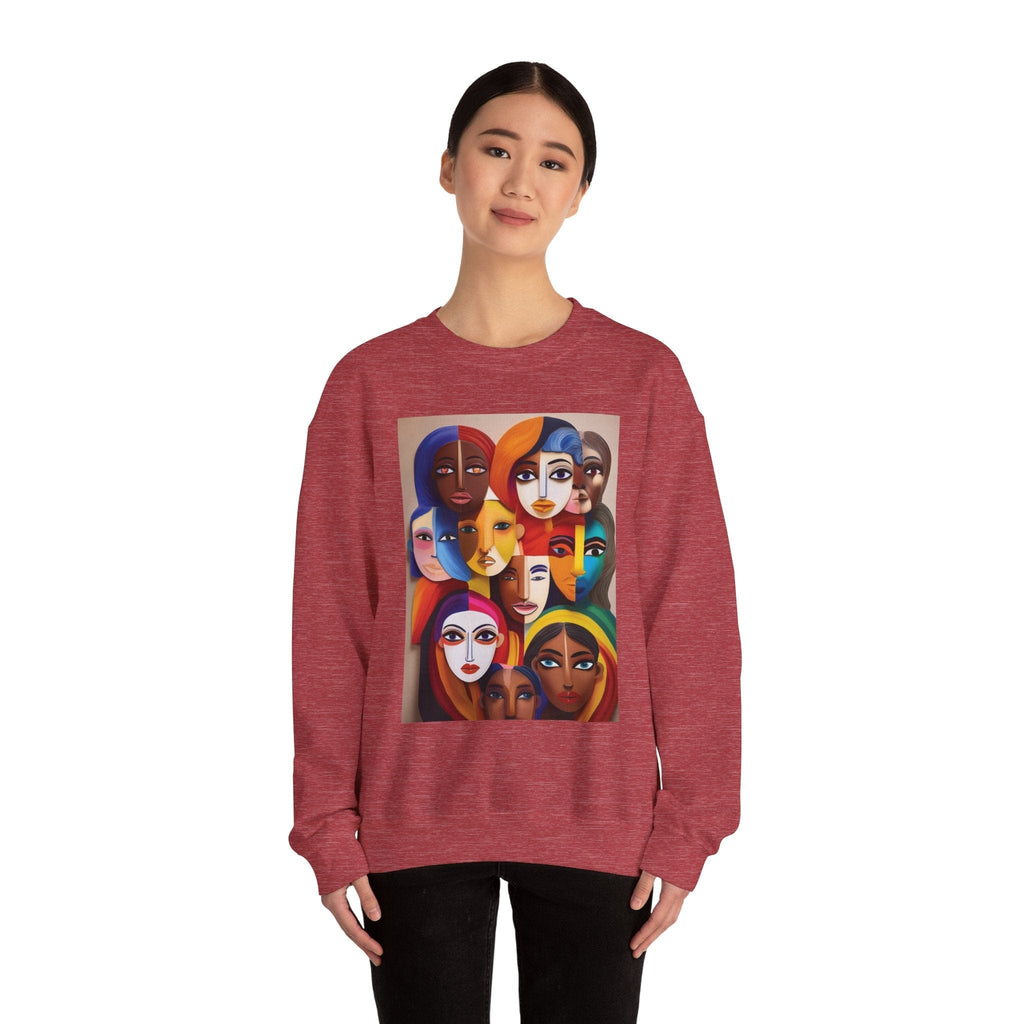 Women's Heavy Blend™ Sweatshirt: Celebrate Diversity with Style Sweatshirt