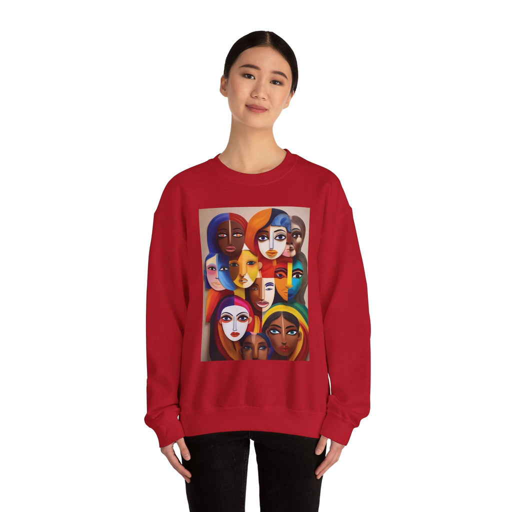 Women's Heavy Blend™ Sweatshirt: Celebrate Diversity with Style Sweatshirt