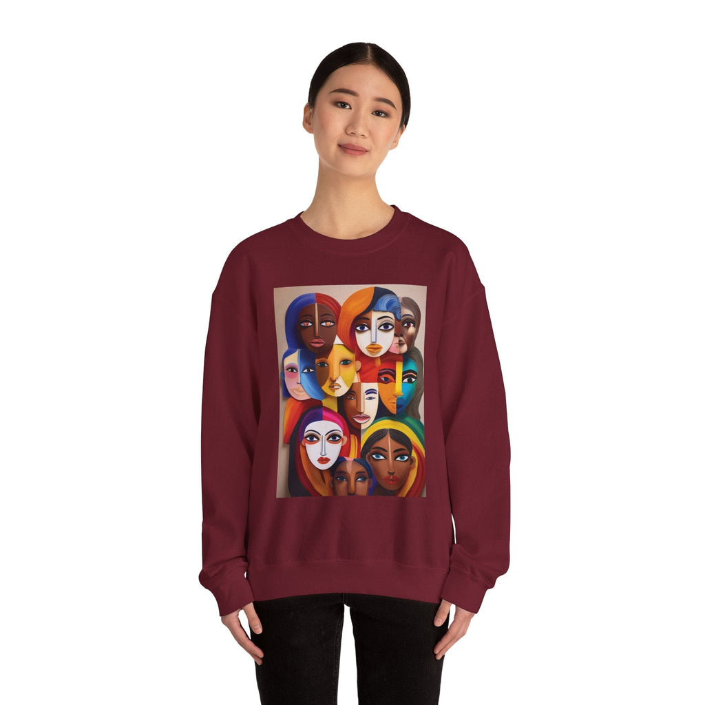 Women's Heavy Blend™ Sweatshirt: Celebrate Diversity with Style Sweatshirt