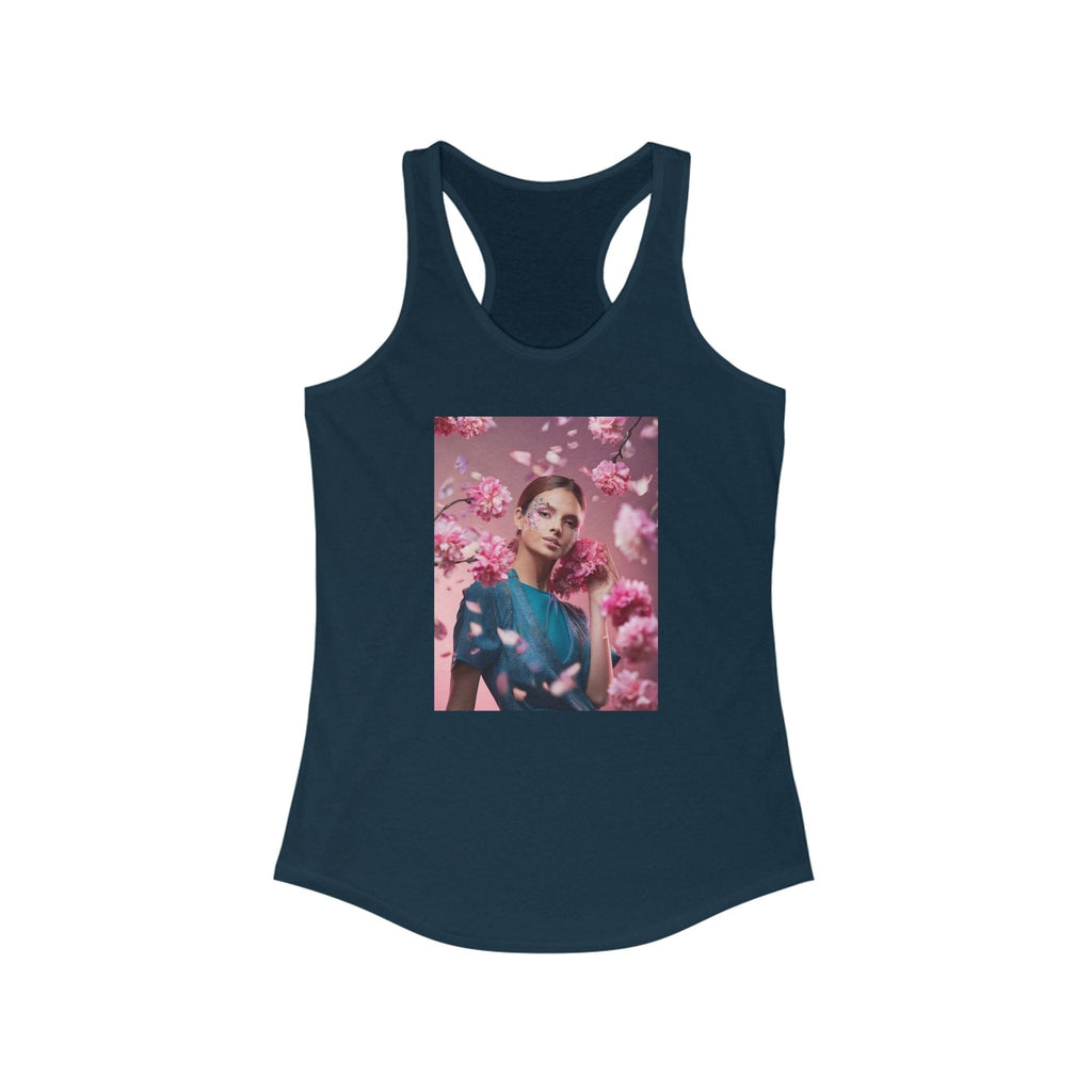 Women's Ideal Racerback Tank XS / Solid Midnight Navy Tank Top