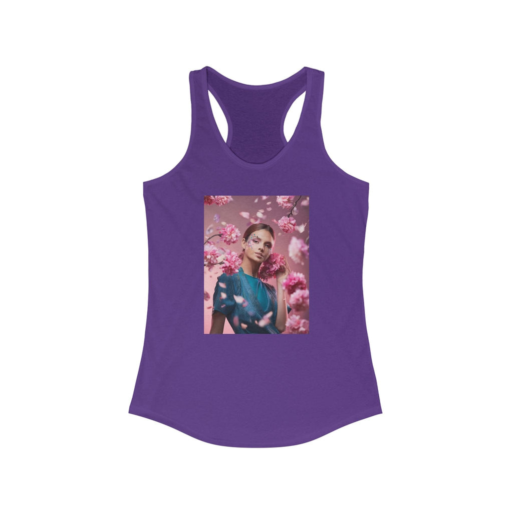 Women's Ideal Racerback Tank XS / Solid Purple Rush Tank Top