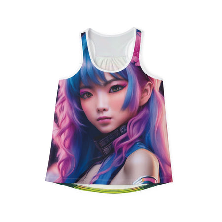 Women's Racerback Tank - "Vivid Expression" Tank Top