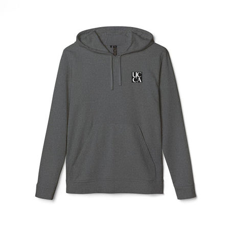 Women's UCCA x Adidas Eco-Fleece Hoodie – Authentic Style, Unmatched Comfort Dark Grey Heather / XS Hoodie