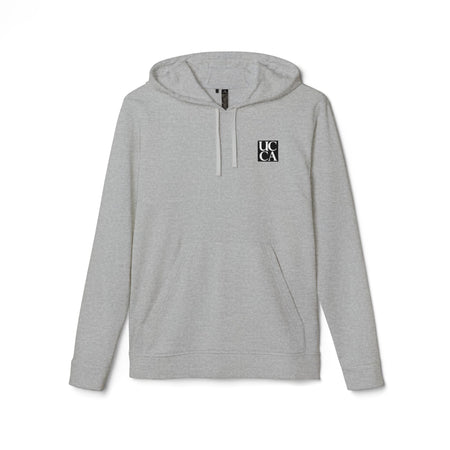 Women's UCCA x Adidas Eco-Fleece Hoodie – Authentic Style, Unmatched Comfort Grey Heather / XS Hoodie